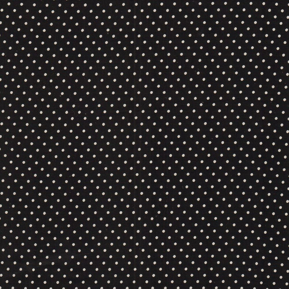 baumwollstoffe-webware-schwarz-engelsliebe Baumwollstoff mit Punkten gepunktete Baumwolle in verschiedenen Farben