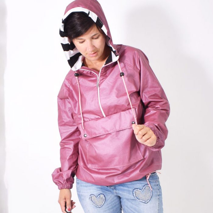 Windbreaker Papier Schnittmuster
