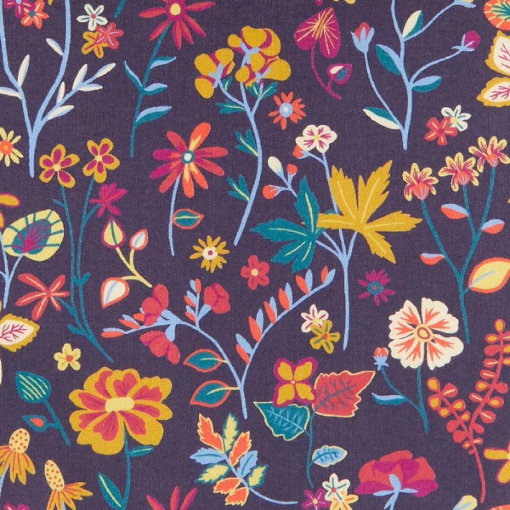 Botanist lila - Liberty London Fabrics