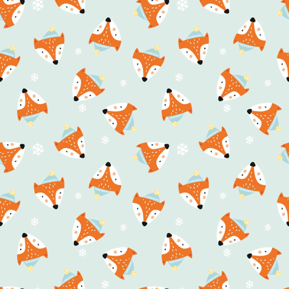 Winter Fox - Fabrics and Friends