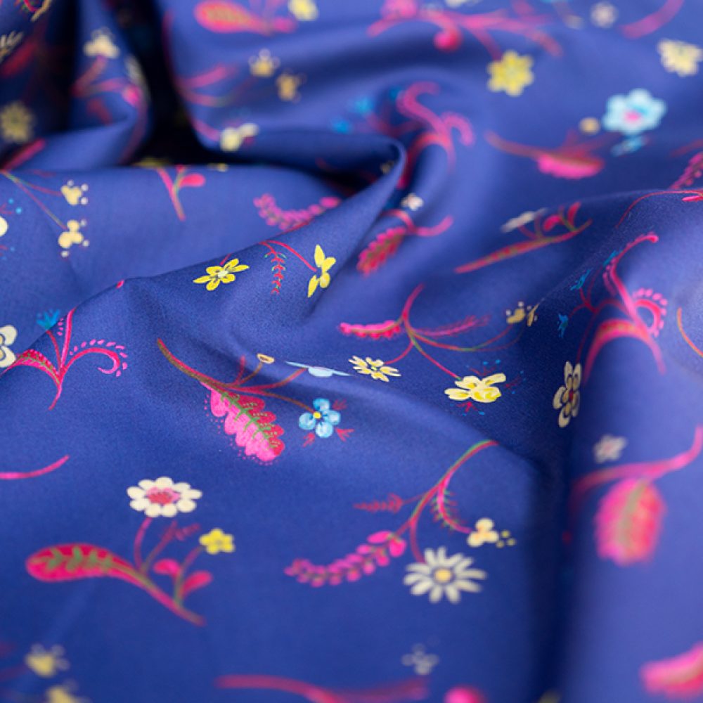 Swedish Meadow blue Tana Lawn™ Cotton - Liberty Fabrics