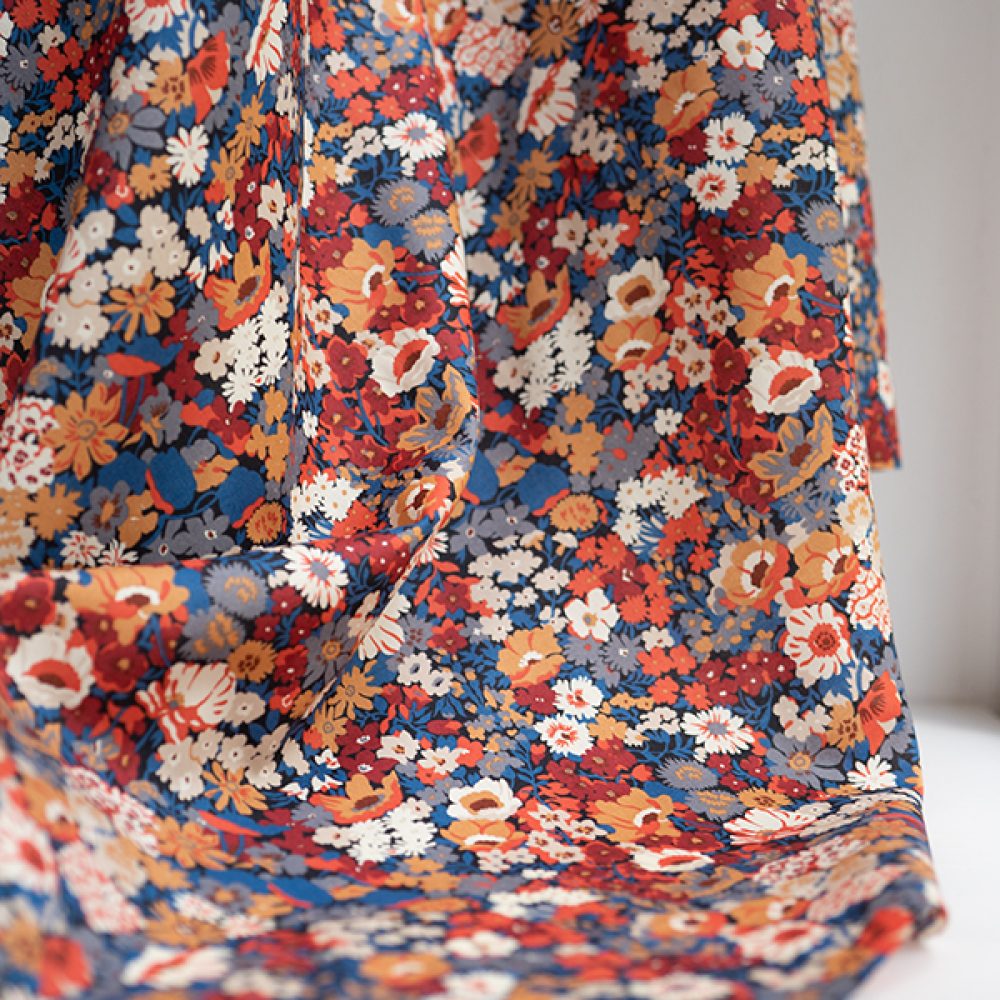 Thorpe rusty Tana Lawn™ Cotton - Liberty Fabrics