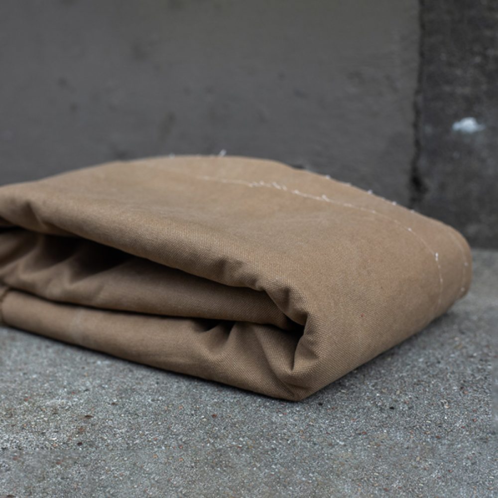 Heavy Washed Canvas brown Khaki - mind the Maker