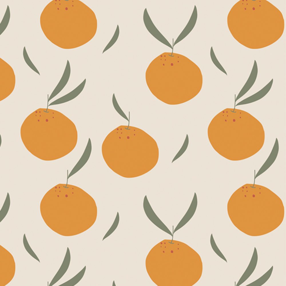 Oranges - Ribbed Knit Elvelyckan Design