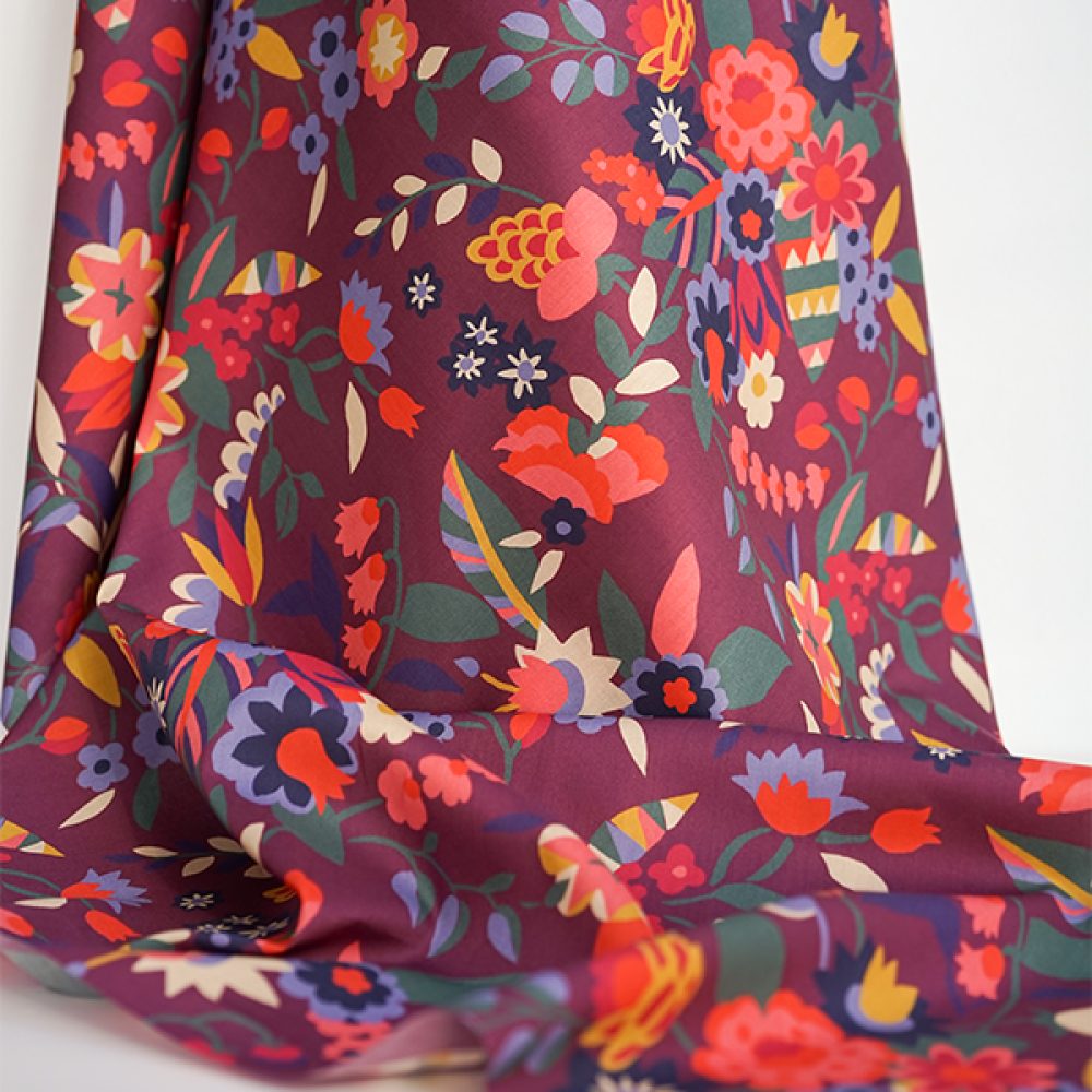 Floral Ballet Lila - Liberty Fabrics