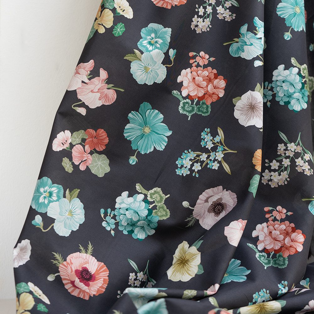 Mrs Gardener grey - Liberty Fabrics