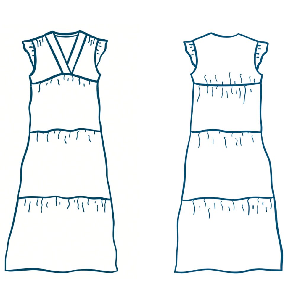 Lea Summer Dress - Atelier Jupe Patterns