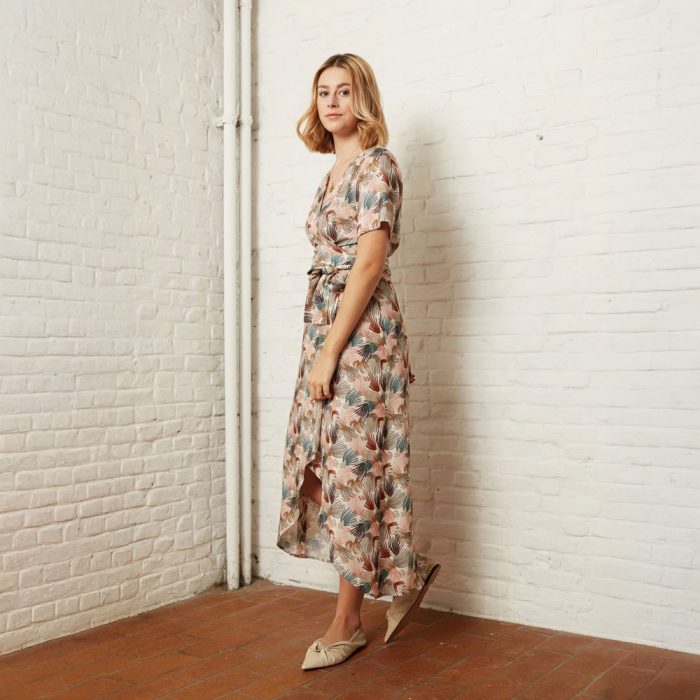 Atelier Jupe Savannah – Schnittmuster Wickelkleid