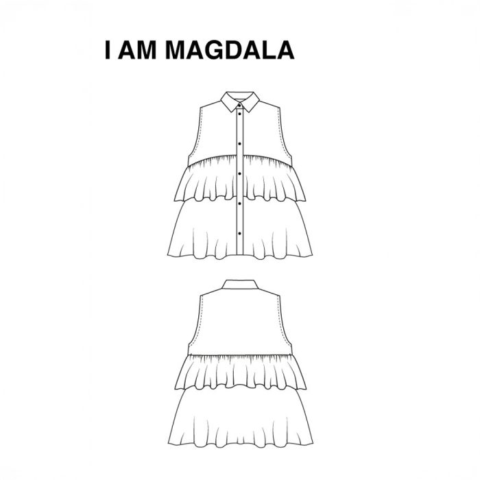 I AM Patterns Magdala Bluse Schnittmuster