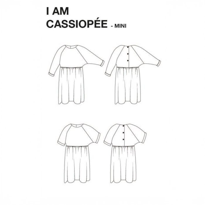 I AM Cassiopee Mini – Schnittmuster Kinderkleid