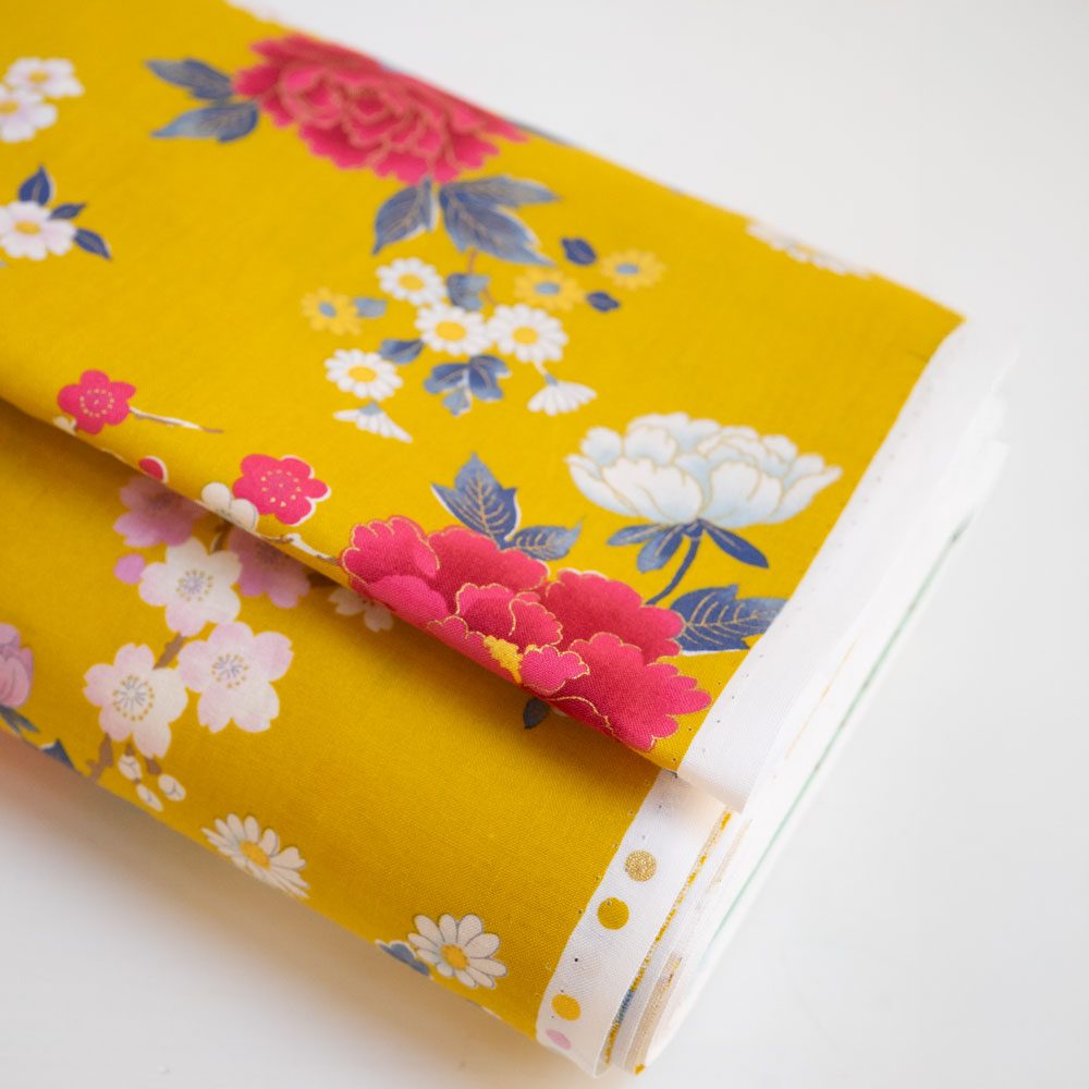Kokka Fabrics Wagara Baumwollstoff