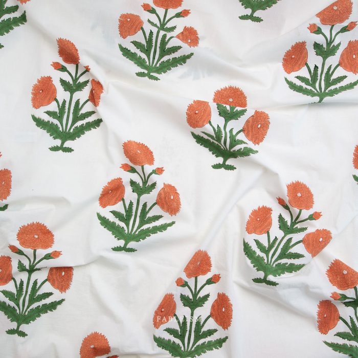 Fableism Supply Boho Floral Sienna Stoff