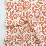 Fableism Supply Trumpet Vines Sienna Stoff